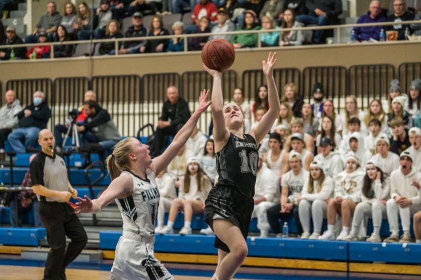 Fillmore Central, Kingsland Section 1A quarterfinal girls basketball