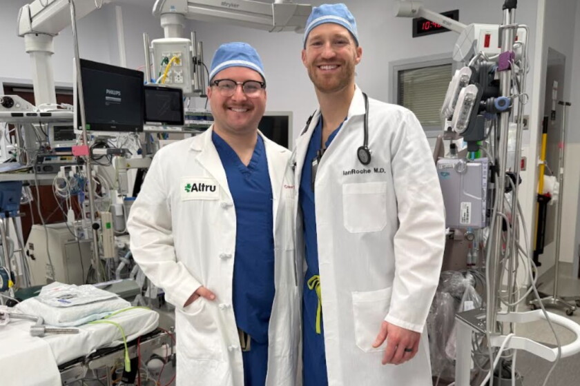 Ian Roche Guard Brotherly love in the operating room at Altru Hospital - InForum ...