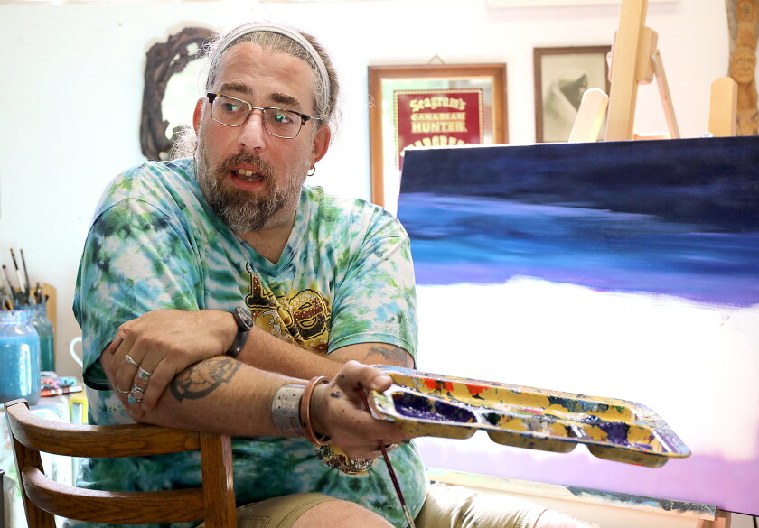 Sam Ritzenberg Art Ojibwe artist follows his spirit home to paint - Duluth News Tribune ...
