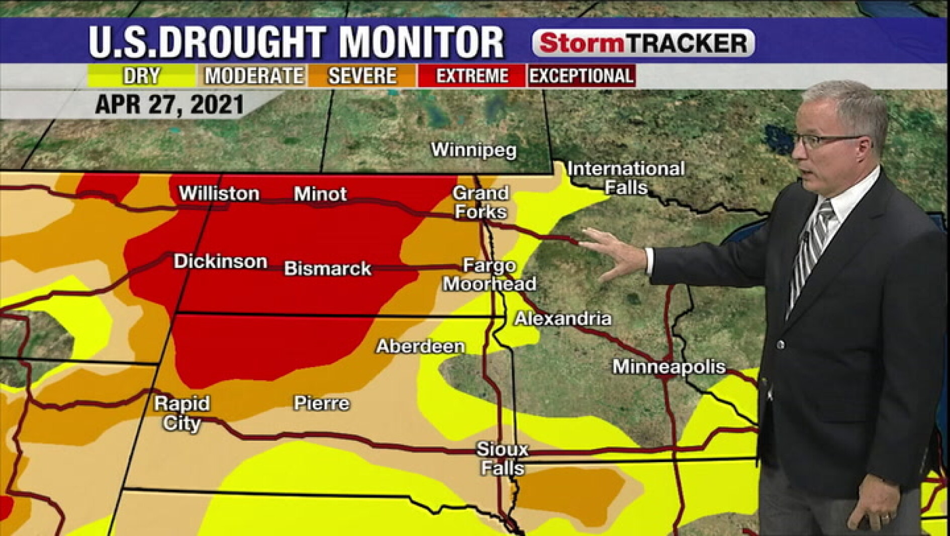 No improvement expected for Northern Plains, Upper Midwest drought ...