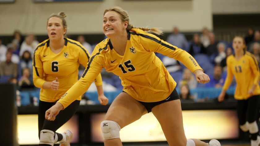 Prep volleyball: Northern Cass rolls into Class B state semifinals ...