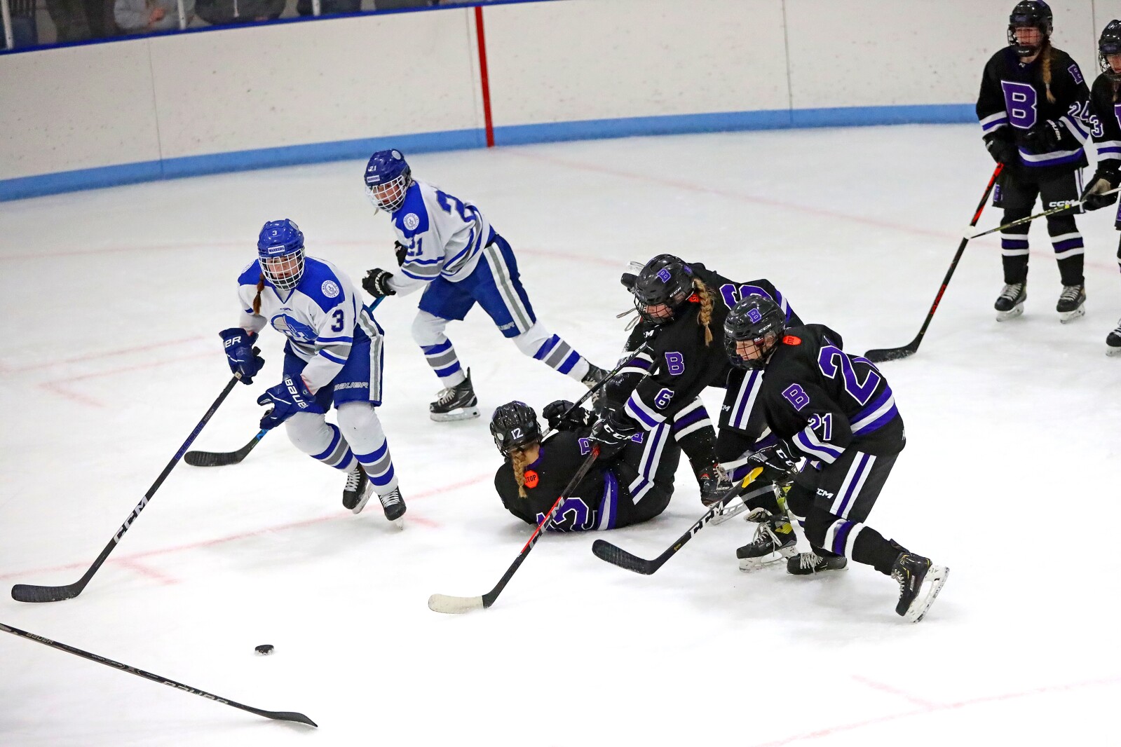 Brainerd/Little Falls girls hockey against Buffalo on Thursday, Nov. 10, 2022, at Essentia Health Sports Center in Brainerd.