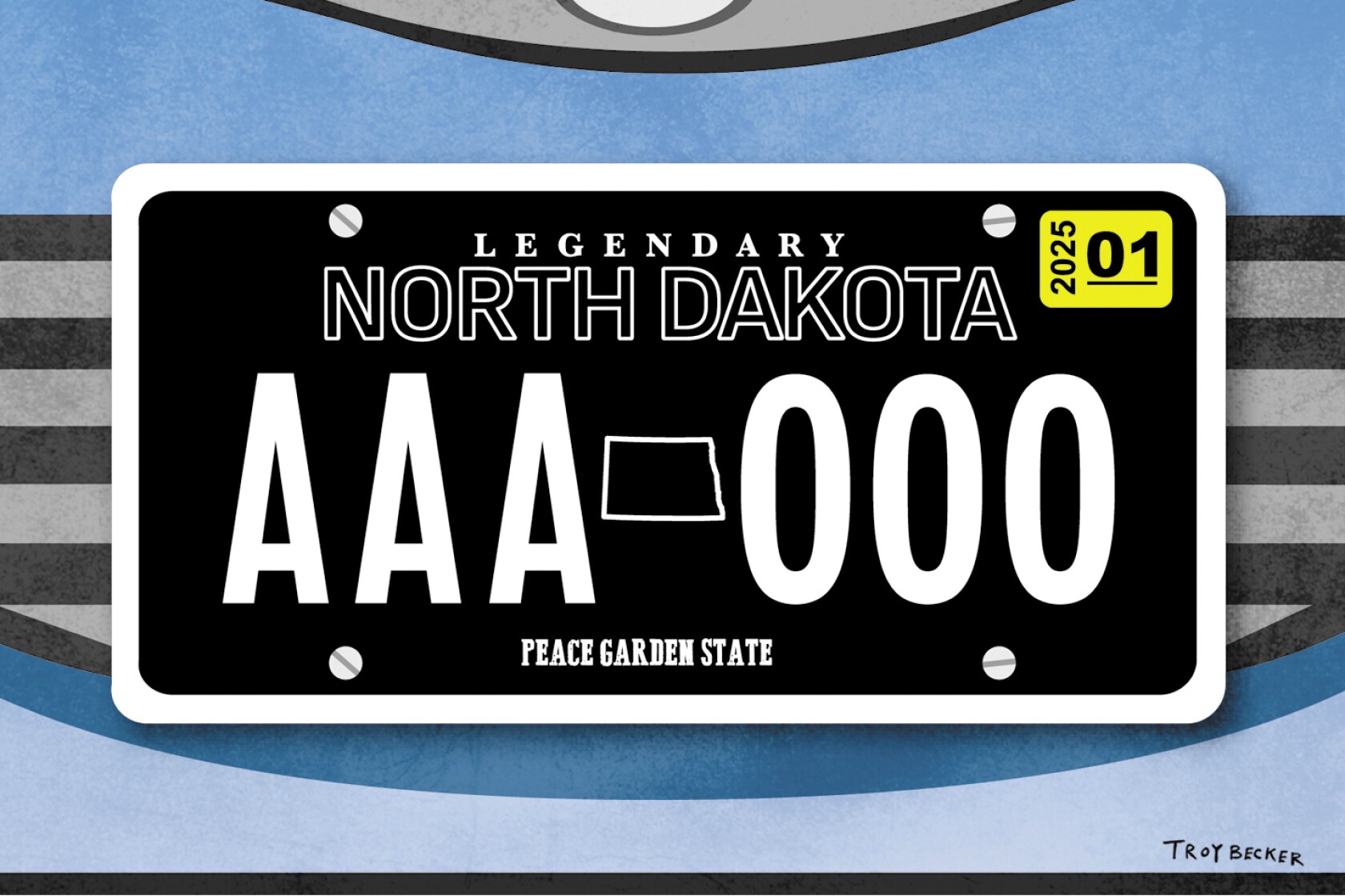 North Dakota House says yes to blackout license plates - InForum ...