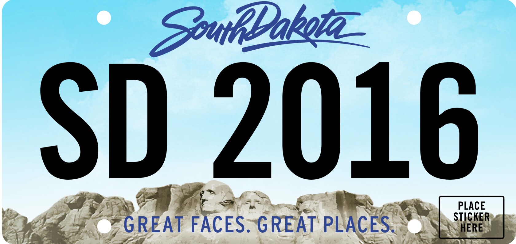 South Dakota to issue updated license plate design starting in 2025