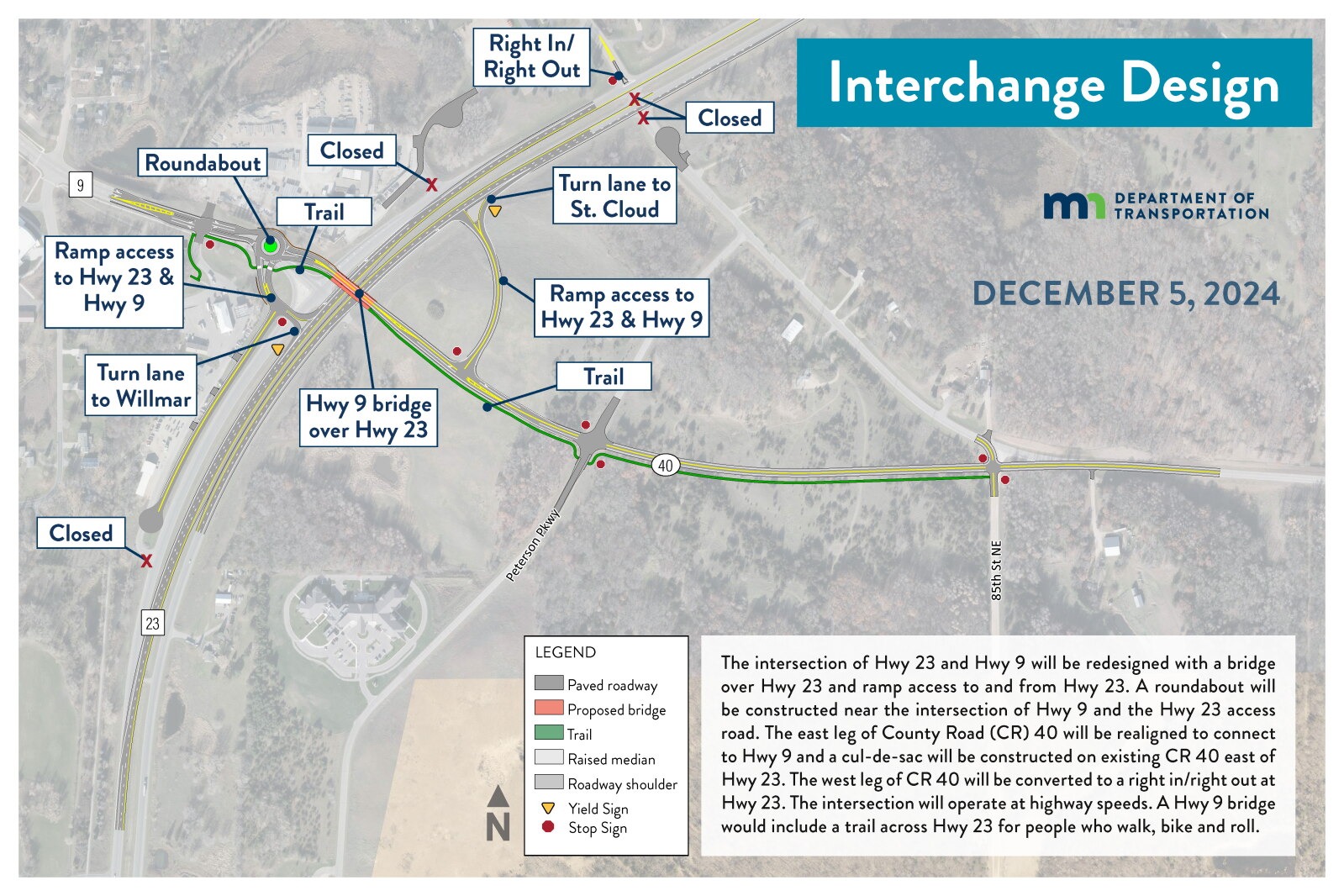 New London, Minnesota, interchange gets go-ahead for 2027 start