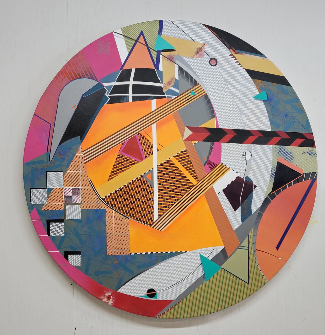Conversation Abstract Watermark to host reception for 'An Abstract Conversation' exhibit ...