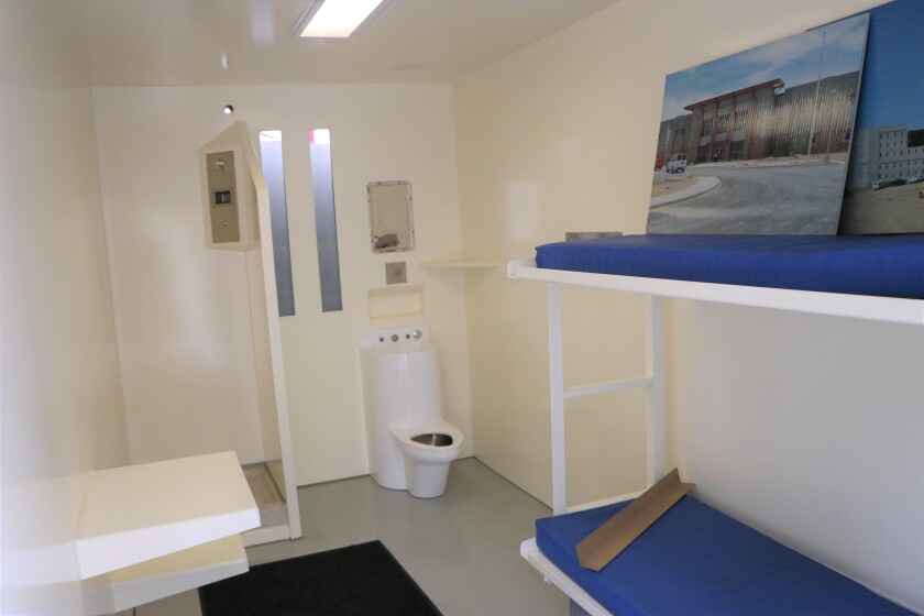 Carlton County commissioners get up close look at sample jail cells