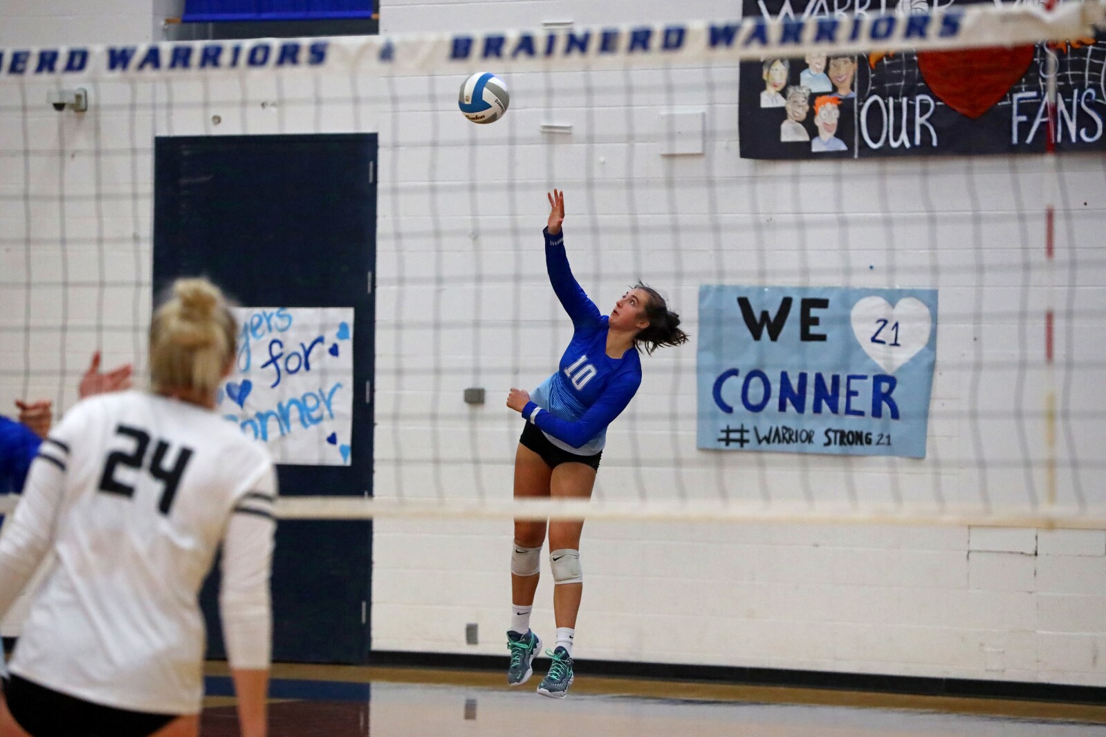 Brainerd Volleyball vs Rocori on Thursday, Sept. 22, 2022, at Brainerd.
