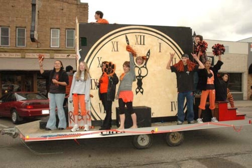 Homecoming parade