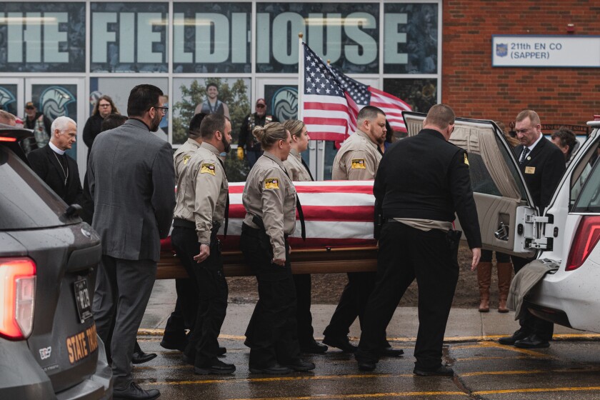 PHOTOS: Officers pay respects to Moody County deputy sheriff Ken Prorok ...