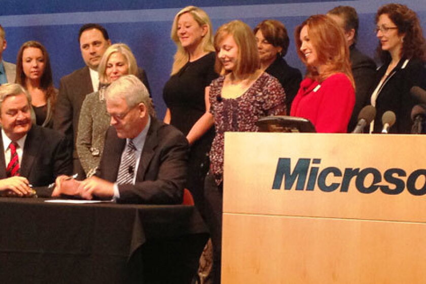 Microsoft, state of ND form 'Digital Alliance' InForum Fargo