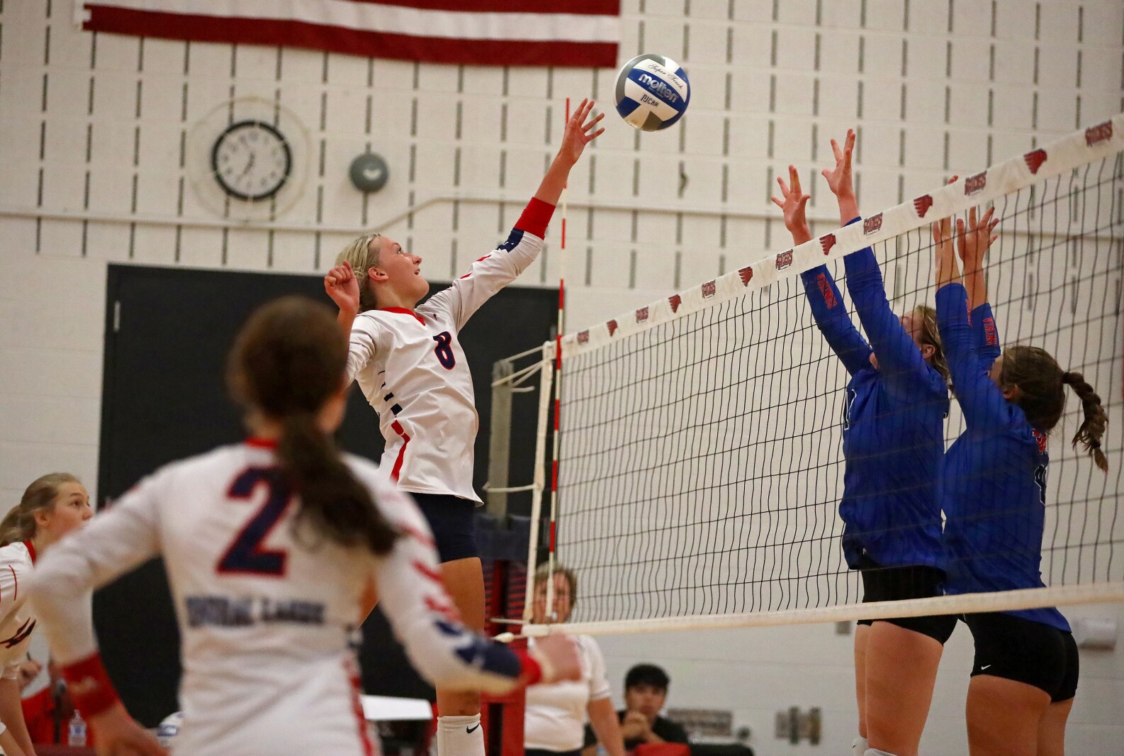 Central Lakes College volleyball against Itasca on Wednesday, Sept. 14, 2022, at Brainerd.