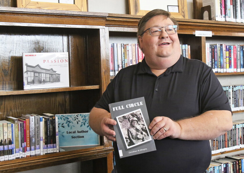 Joe Rector Pei Author section named after Larry Woiwode at Jamestown library ...