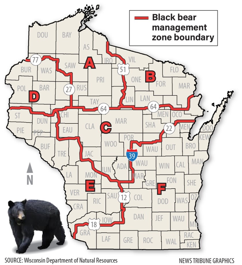 Wisconsin Bear Season 2025