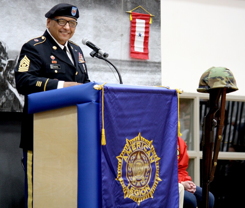 Windom Veterans Day, Juan Esquivel