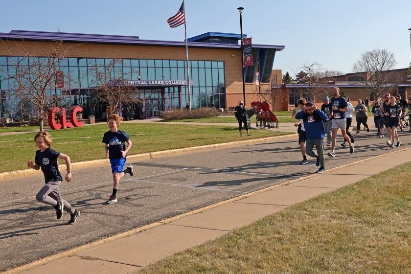 5K for Mental Health Awareness at Central Lakes College