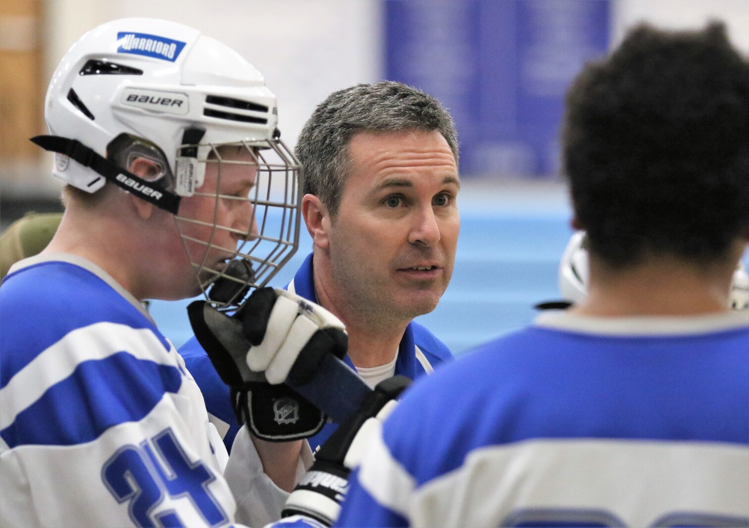 Brainerd vs Dakota United Saturday, March 19, 2022, during the adapted floor hockey state championship game at Bloomington Jefferson High School.