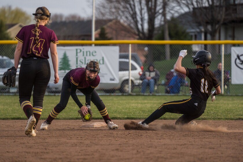 Pine Island, Byron softball