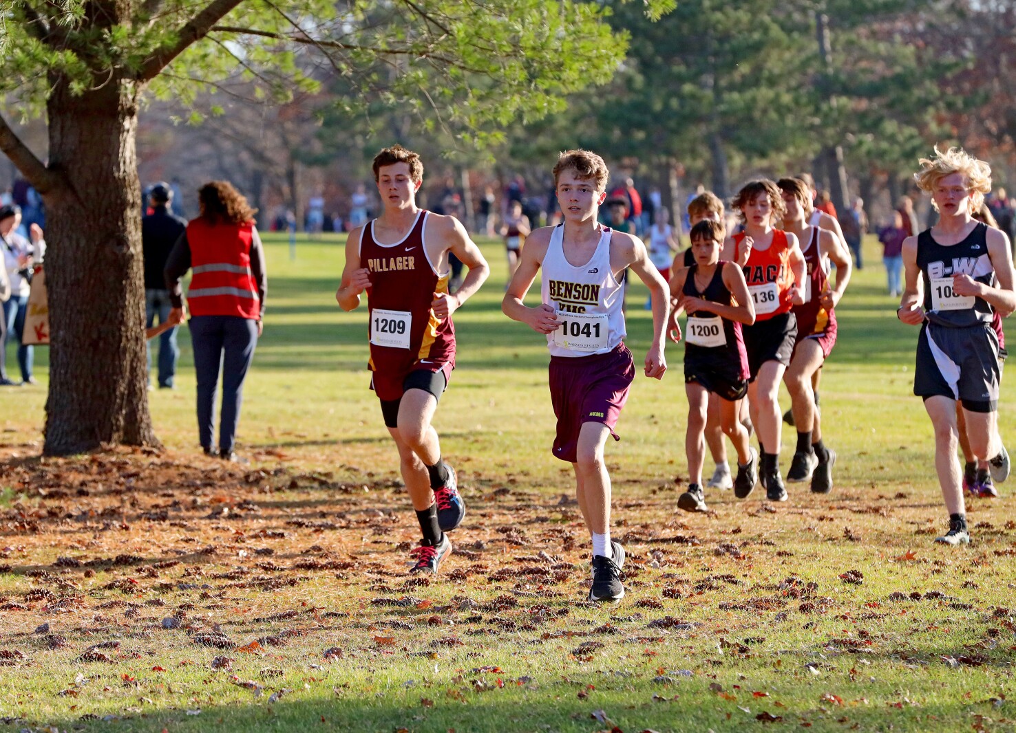 Section 6-1A meet Friday, Oct. 28, 2022, at The Vintage Golf Course in Staples.