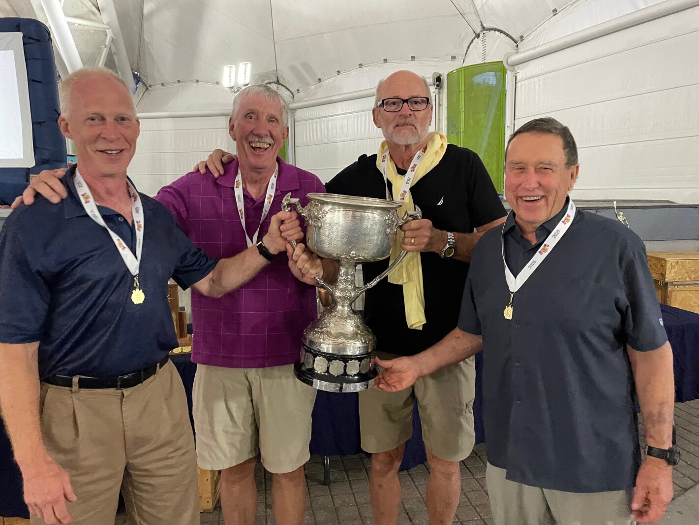 Men's quad from Duluth Rowing Club pulls in win in Canada