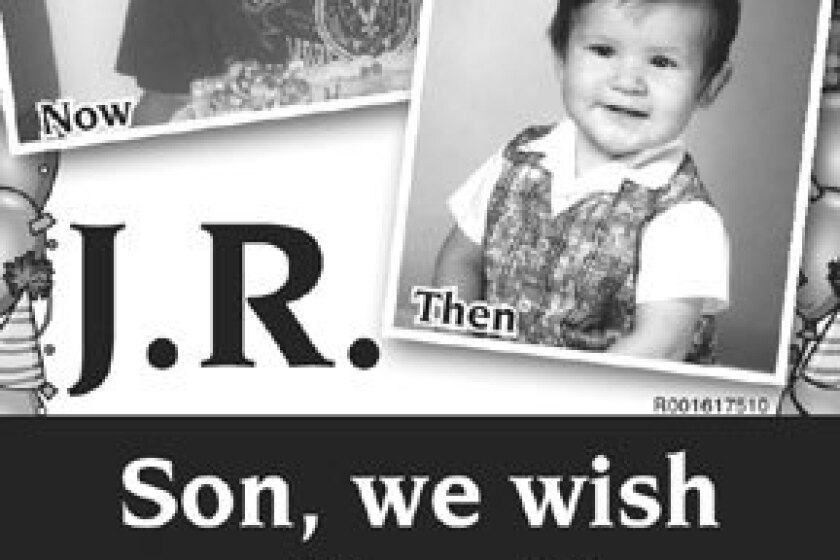 Happy Birthday J.R. - The Bemidji Pioneer is your #1 source for news