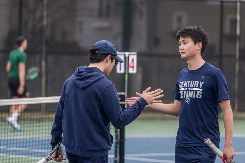 Mayo, Century boys tennis