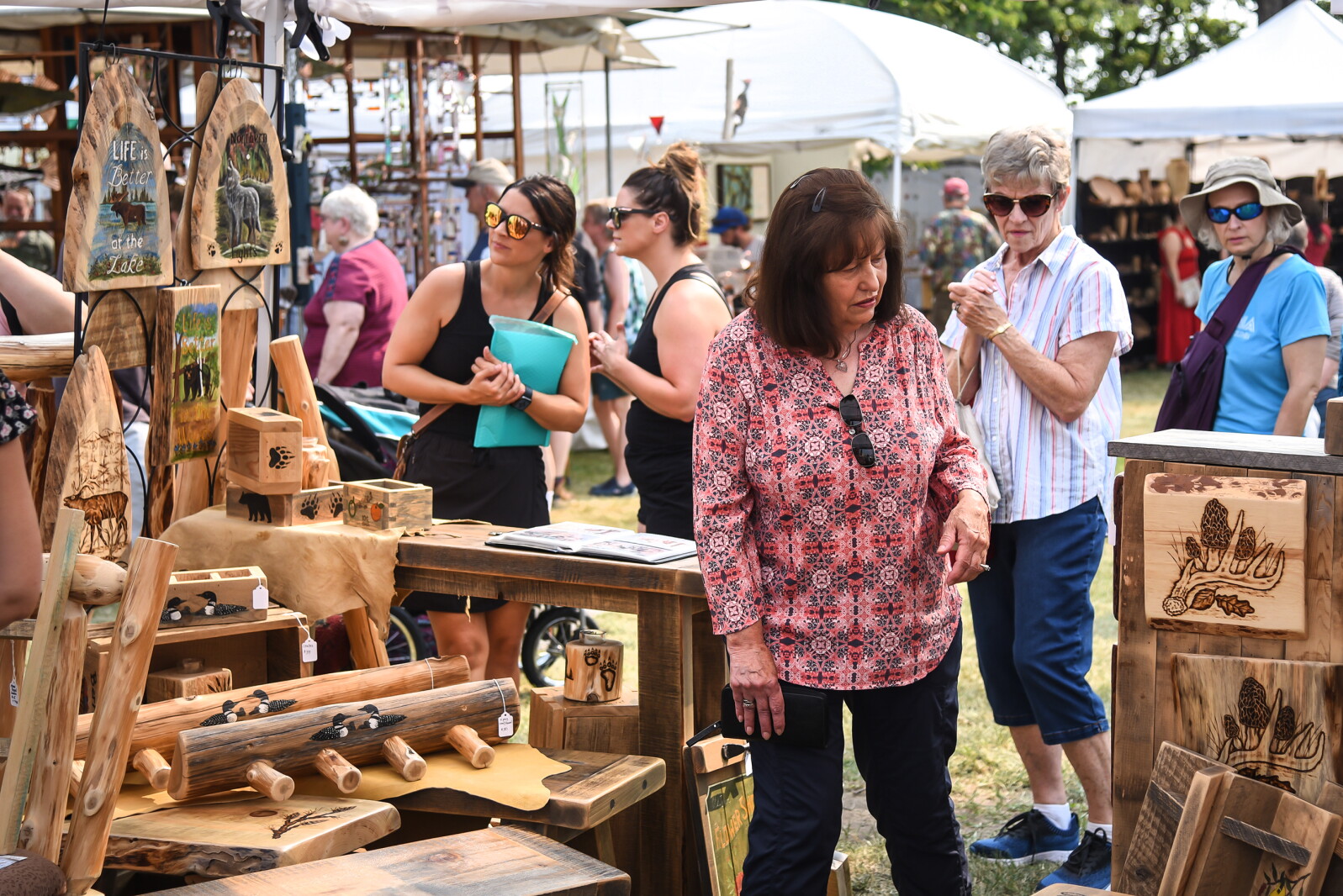 Watermark Art Festival underway at Library Park for 56th year