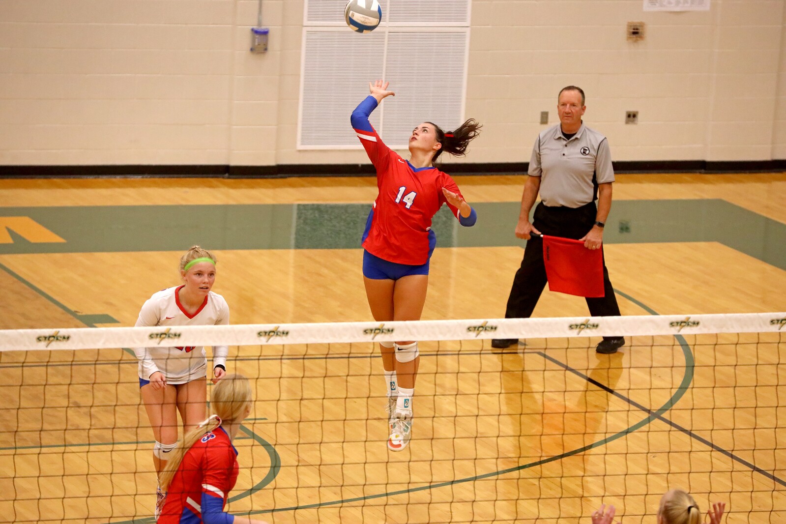 Pequot Lakes vs Wadena-Deer Creek Volleyball on Thursday, Nov. 3, 2022, in Sauk Rapids.