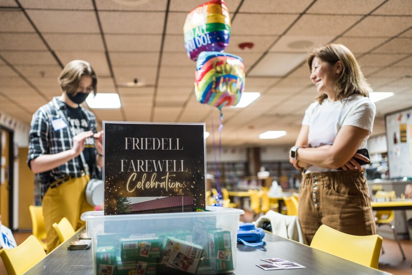Friedell Middle School says Farewell