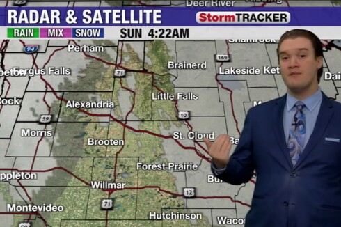 A few clouds early, but warming up a little this afternoon