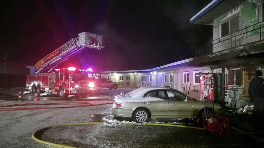 Early morning fire