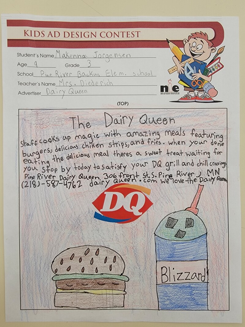 Pine River-Backus School - Mrs. Diederich's 3rd Grade