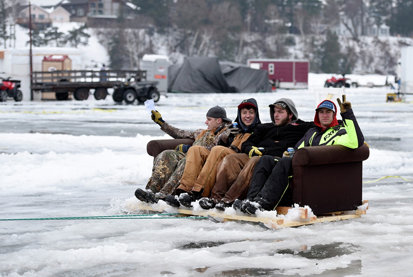 PHOTO GALLERY/VIDEO Eelpout Festival in Walker