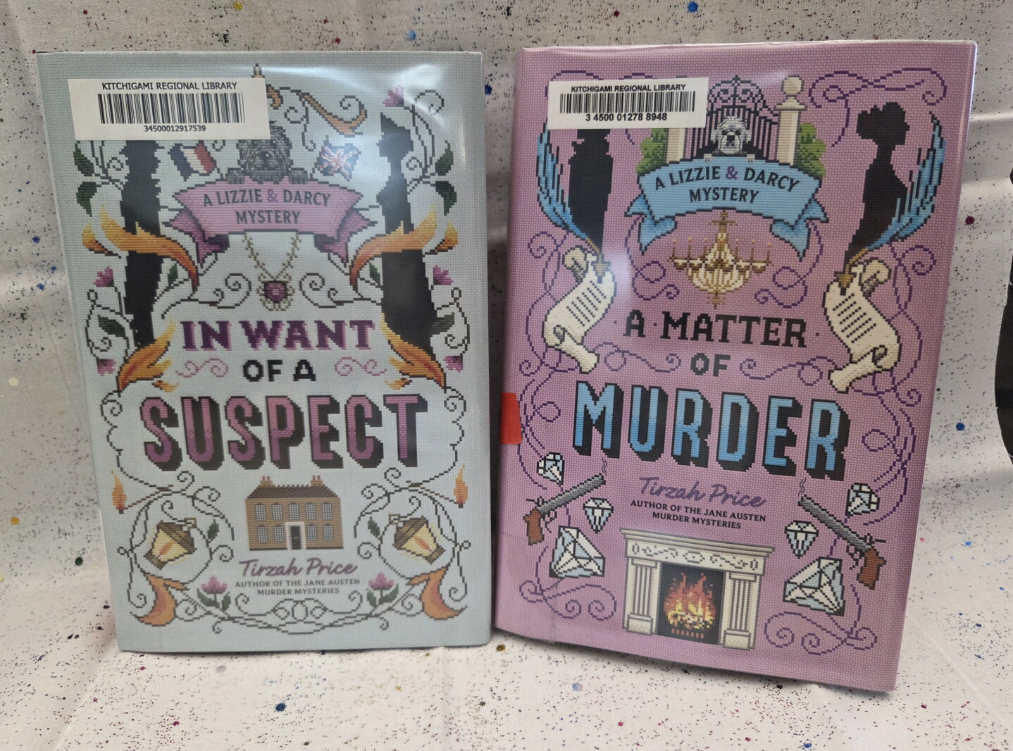 Bourke's Bookshelf: The Lizzie and Darcy mysteries
