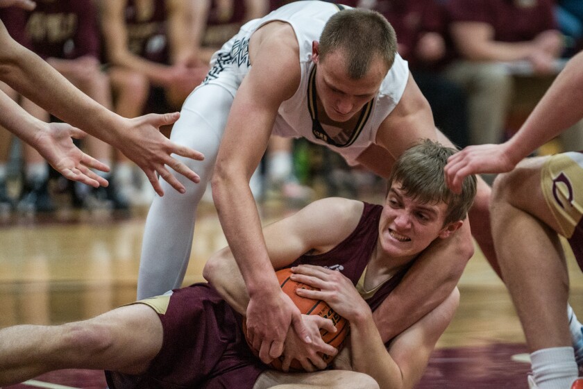 Chatfield, Caledonia boys basketball