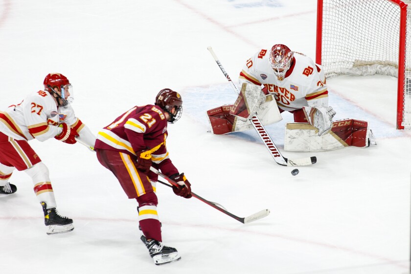 UMD gets 30 saves from Fanti, goal by Biondi to advance to ...