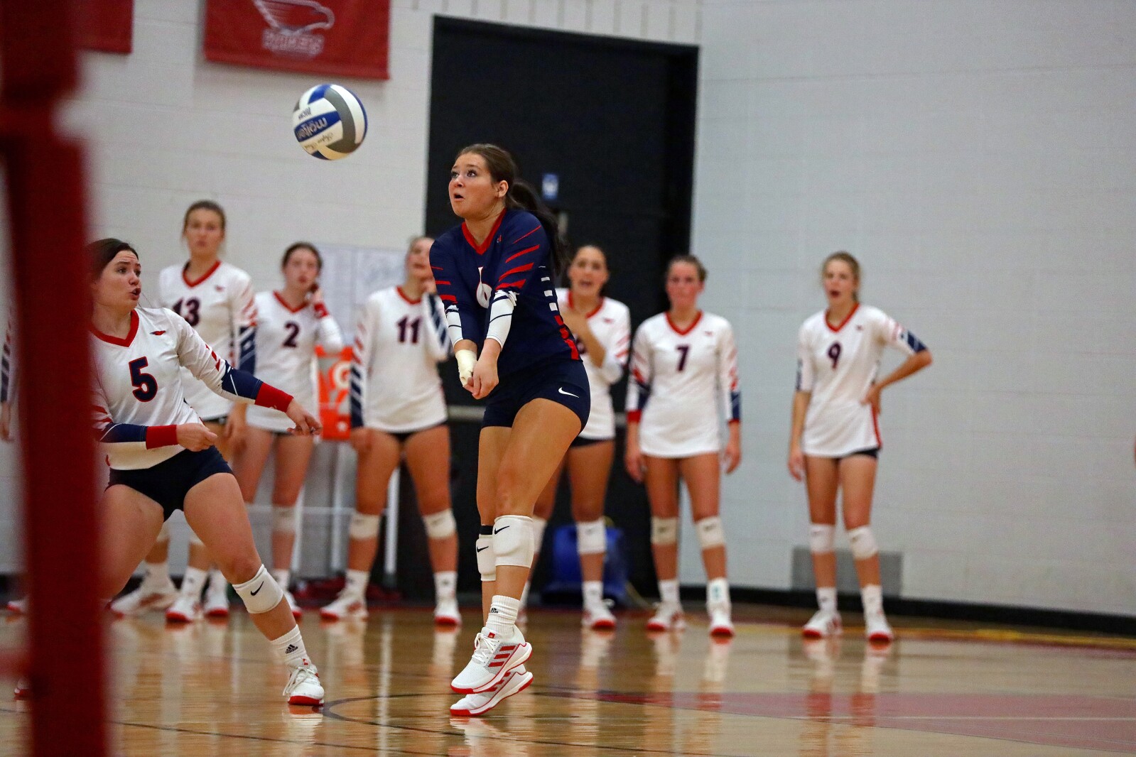 Central Lakes College volleyball against Itasca on Wednesday, Sept. 14, 2022, at Brainerd.