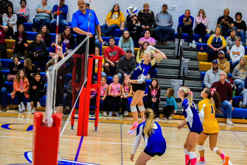 George Bullerman Bullerman gets 1,000th dig in prep career as the Adrian/Ellsworth ...
