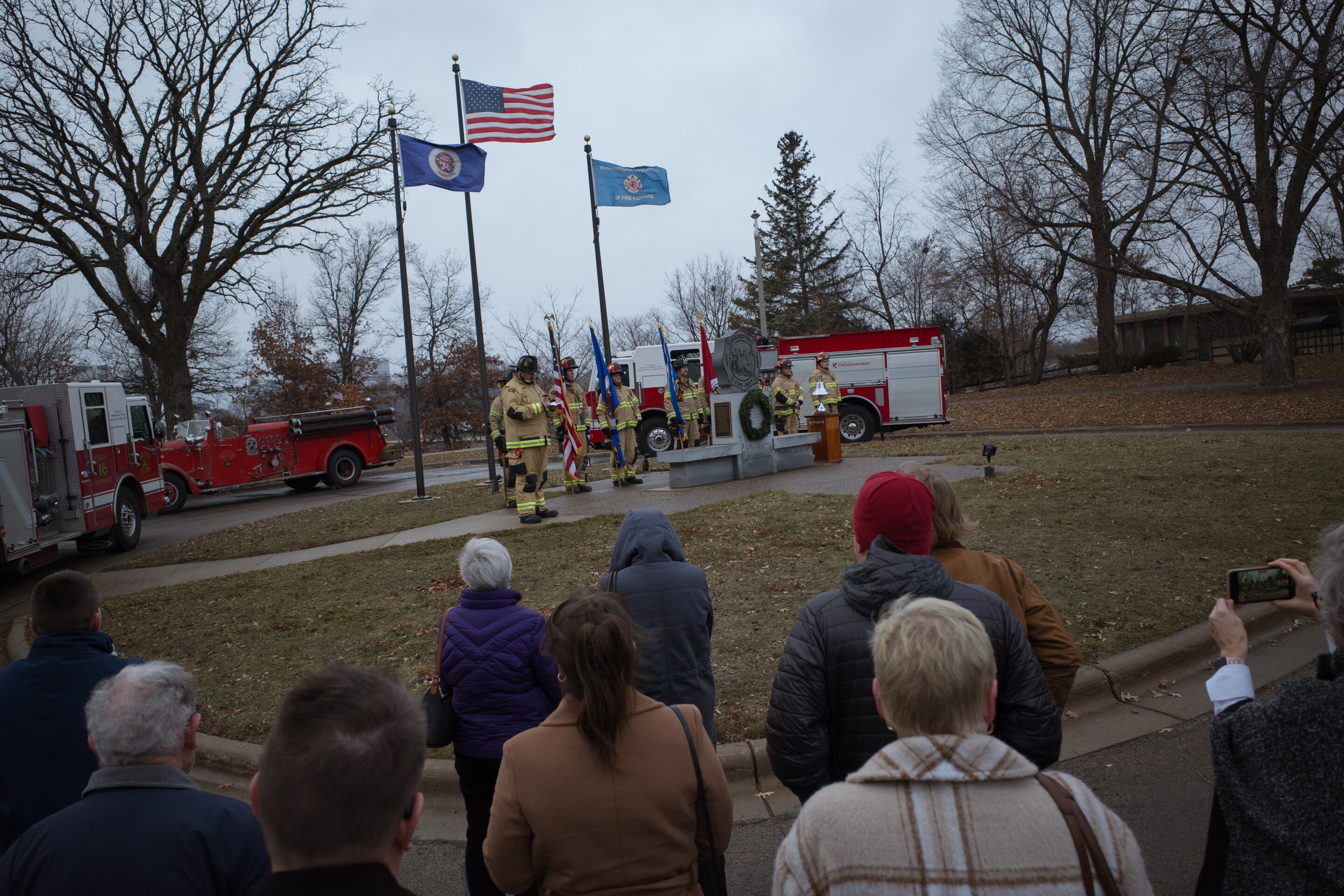 Photos: Rochester Fire Department honors 70th anniversary of Christmas Photos: Rochester Fire Department honors 70th anniversary of Christmas