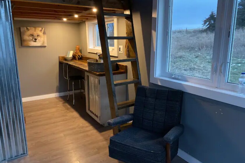 Utica's tiny Airbnb cabin and its owners running it from the sea Post