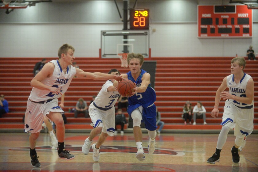 All eight teams at the Bremer Holiday Classic play using the 35-second shot clock installed at Willmar High School. Curt Hogg / Tribune