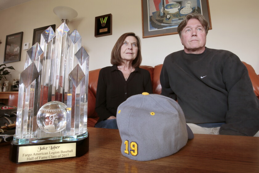 Kent Laber Labers to honor late son, a well-known local baseball player, at Fargo ...