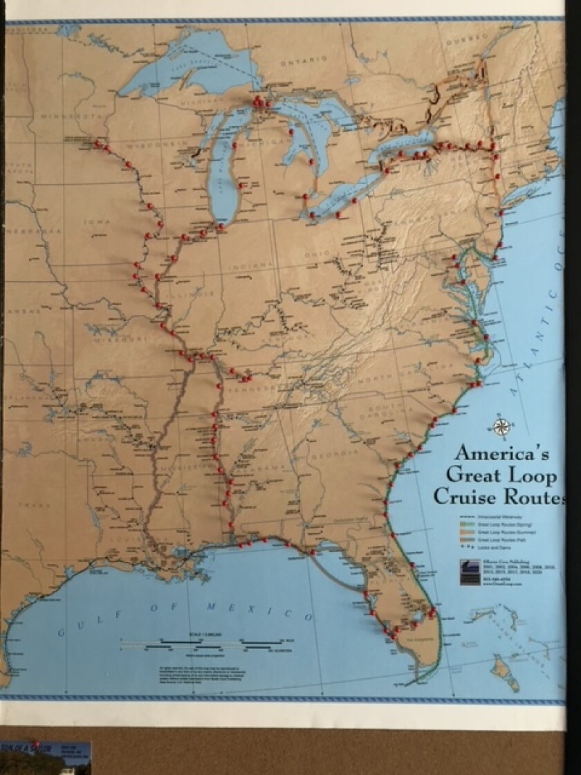 Great Loop Path The Great Loop: A Pillager man’s 6,000-mile journey - Brainerd Dispatch ...
