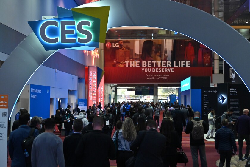 Tech Savvy: Innovative Tech At Heart Of CES - Brainerd Dispatch 2 A view of the crowd at the CES show in Las Vegas in January.