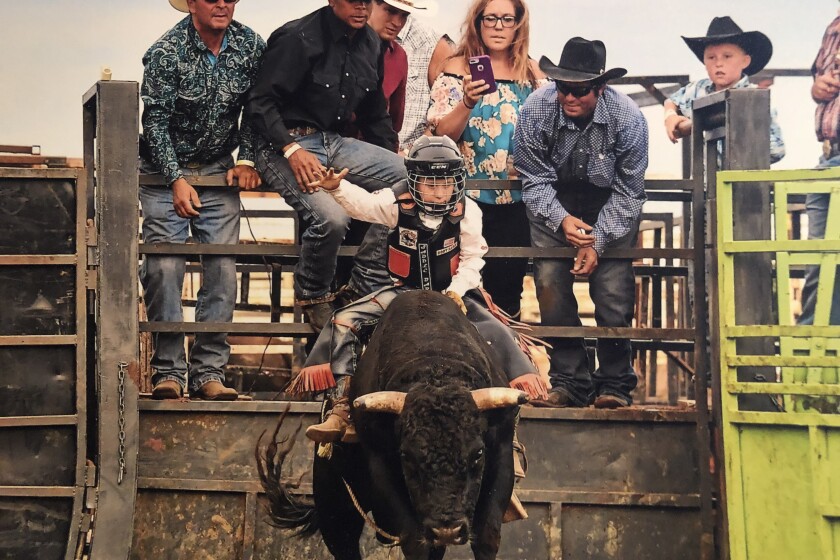 New London boy will compete in international mini-bull riding ...