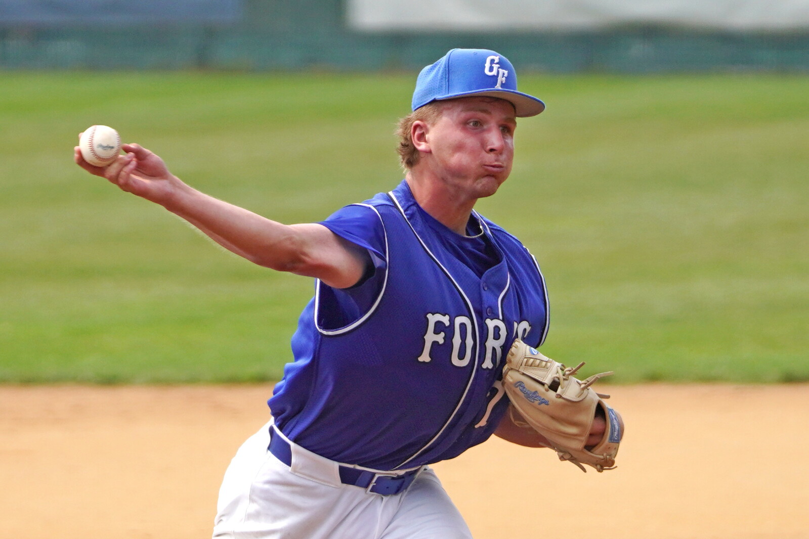 Alex Seaver helps his own cause with triple, pitching gem as Grand Forks advances at state Legion tourney