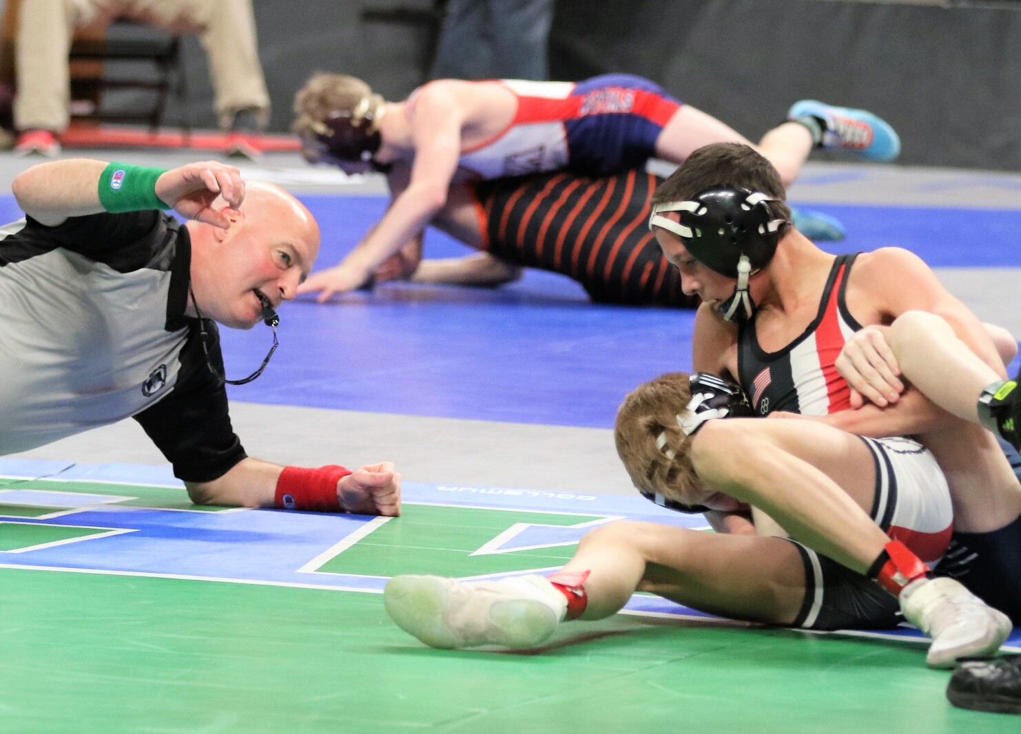 Wrestling Tournament at Xcel Energy Center.