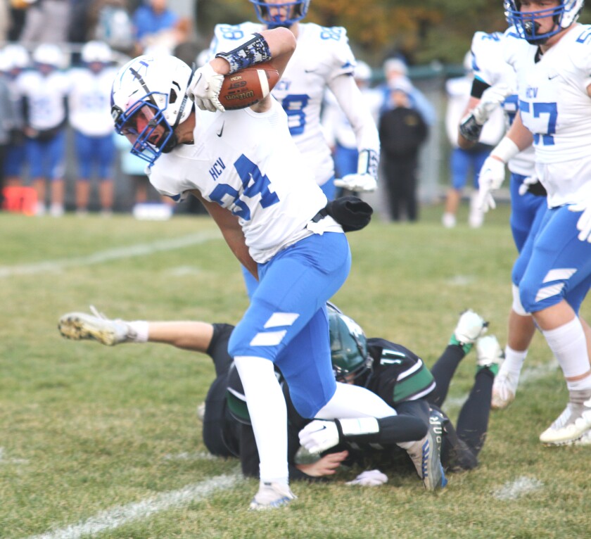 Led by big rushing efforts of Landon Olson and Cole Hebl, Hillsboro ...