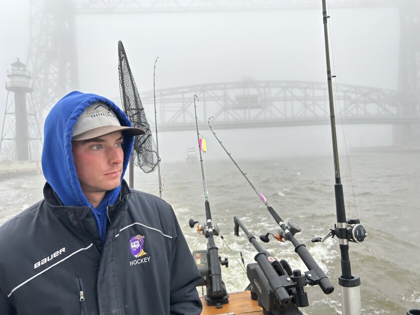 Cloquet's Joe Baker pays for college by running Lake Superior charter  fishing boat - Duluth News Tribune