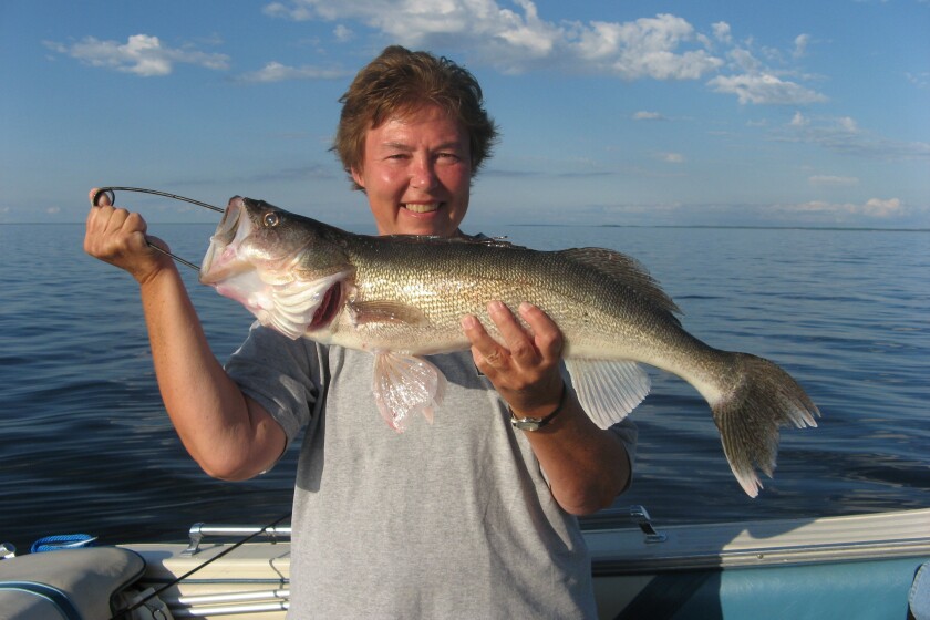Julie Gillie walleye